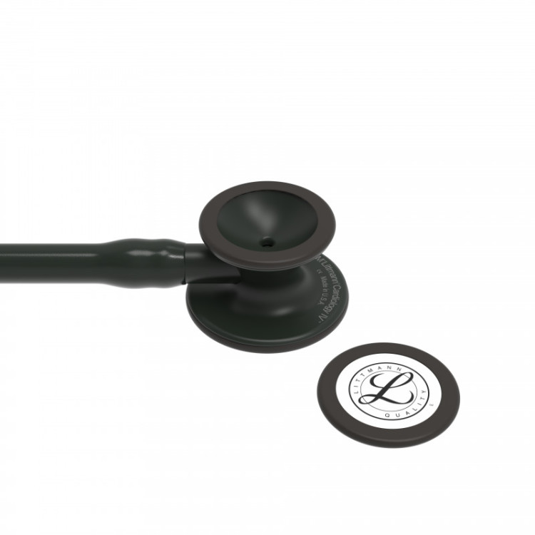 Стетоскоп Littmann Cardiology IV с черной трубкой длиной 69см, акустическая головка черная, 6163