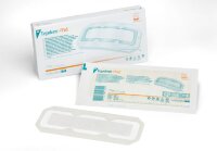 Повязка 3М Tegaderm Pad пленочная прозрачная стерильная водонепроницаемая размером 9х10см в упаковке 25штук, 3586