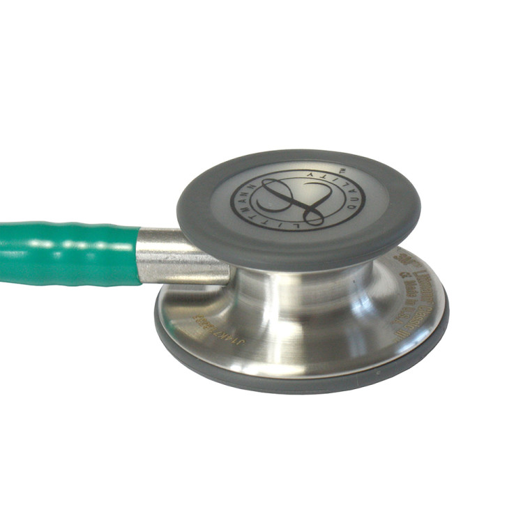 Стетоскоп Littmann Classic III с двусторонней головкой высокой звуковой чувствительности и изумрудной трубкой 69см, 5840