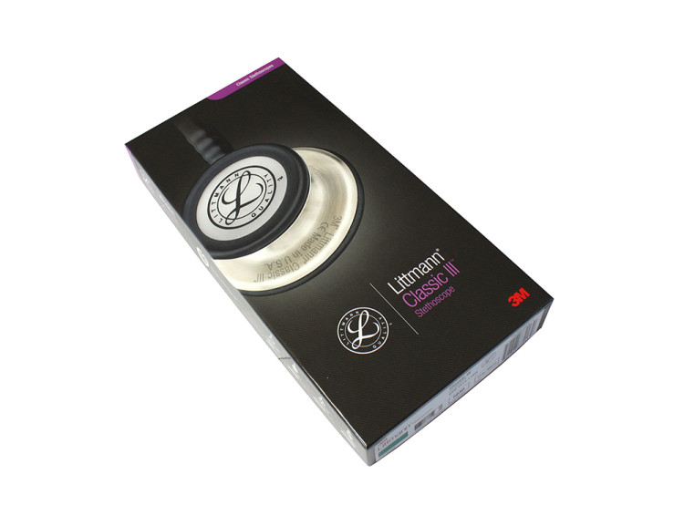 Стетоскоп Littmann Classic III с двусторонней головкой высокой звуковой чувствительности и изумрудной трубкой 69см, 5840