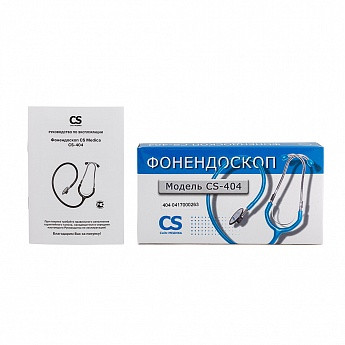 Фонендоскоп CS Medica CS-404 (голубой)