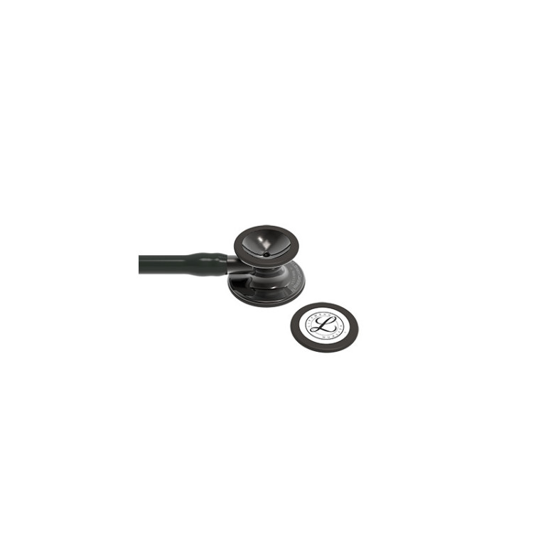 Стетоскоп Littmann Cardiology IV с черной трубкой, длиной 69 см, акустическая головка дымчатая, 6162