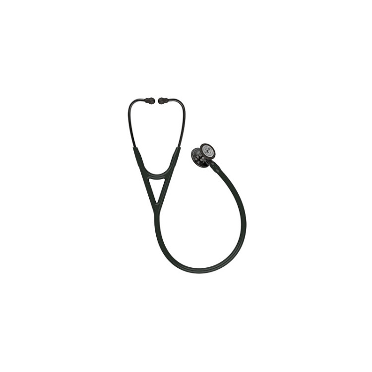 Стетоскоп Littmann Cardiology IV с черной трубкой, длиной 69 см, акустическая головка дымчатая, 6162