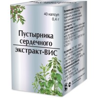 Средство успокаивающее Пустырника сердечного экстракт-вис, седативное противосудорожное действие, капсулы 40 шт, БАД