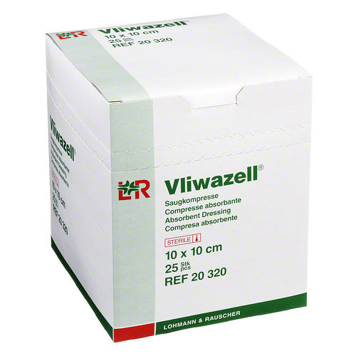 Повязка Фливацель (Vliwazell) для ухода за ранами с высокой экссудацией, стерильная, 15х20см, 30452