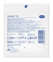 Салфетки марлевые Sterilux ES (Стерилюкс ЕС) стерильные для ран, 21 нитей на см2, сложены в 8 слоев, 5х5см 232181