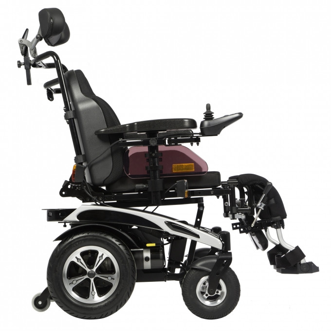 Электроколяска Ortonica Pulse 350 с амортизаторами задних колес и освещением
