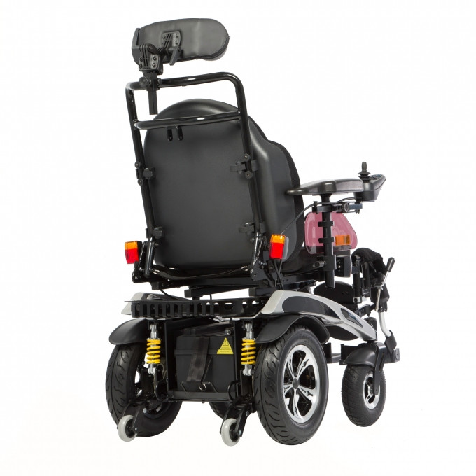 Электроколяска Ortonica Pulse 350 с амортизаторами задних колес и освещением