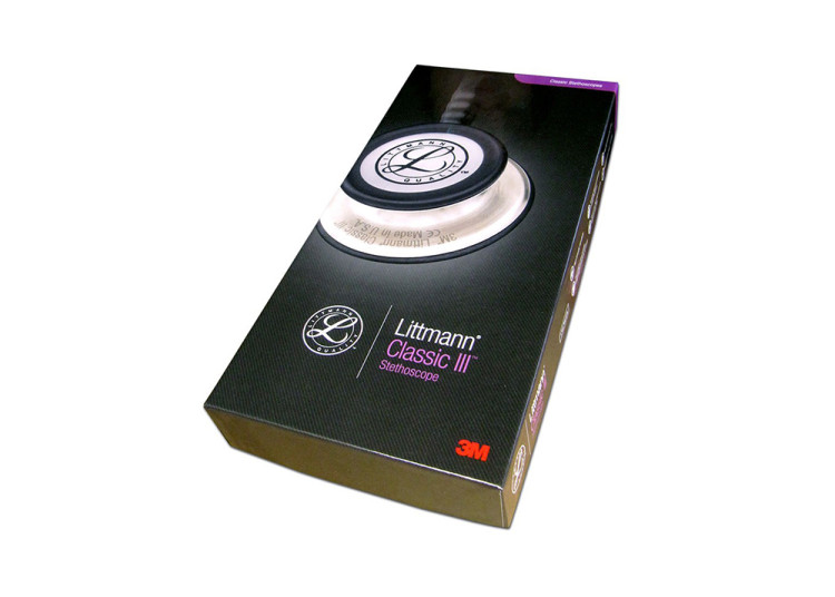 Стетоскоп Littmann Classic III темно-зеленая трубка 69см, акустическая головка дымчатого цвета, 5812