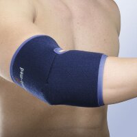 Бандаж локтевой Orliman осуществляет фиксацию, защиту и стабилизацию сустава, цвет синий, 4304