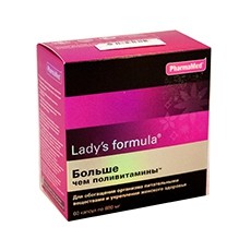 Lady's formula Больше чем поливитамины при вирусных заболеваниях и хронической усталости, 880мг, 60шт