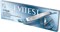 Тест кассета на определение беременности Evitest Supreme, держатель, колпачок, надежный, время результата 5 мин, 205967