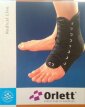 Ортез голеностопный Orlett Lab-201 с ребрами жесткости и шнуровкой для полной фиксация сустава