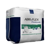 Подгузники-трусы для взрослых Abri-Flex Premium впитываемостью 1900мл, размер L2 (бедра 100-140см), 14шт, 41087