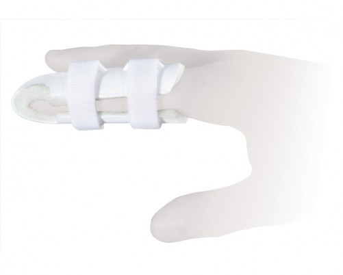 Ортез для фиксации пальца Ttoman пластиковый с мягкой покладкой и застежкой Велкро, 1шт, FS-004-D