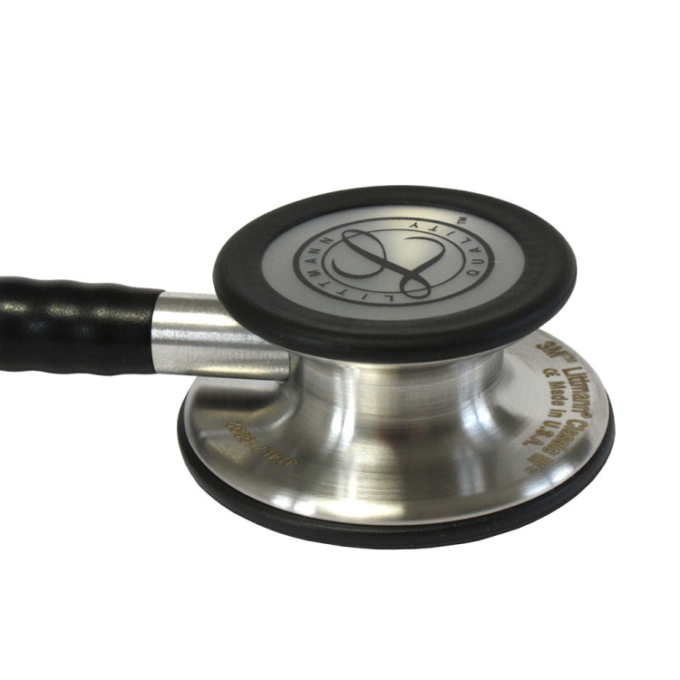 Стетоскоп Littmann Classic III с двусторонней головкой высокой звуковой чувствительности и черной трубкой 69см, 5620