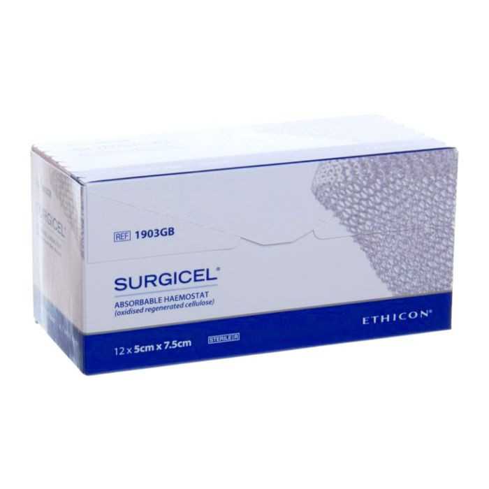 Повязка СерджиСел (SurgiCel) гемостатическая (кровоостанавливающая)