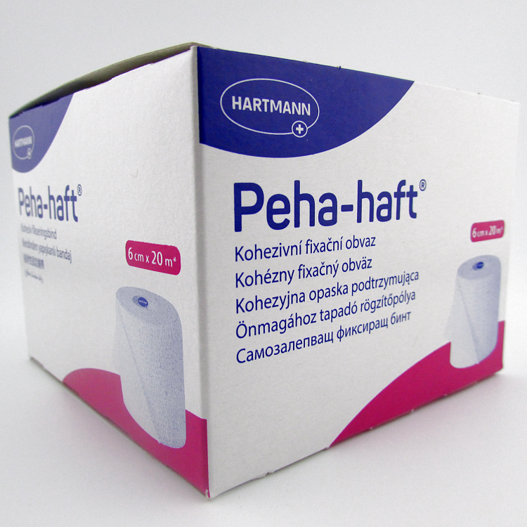 Бинт Peha-haft (Пеха Хафт) самофиксирующиеся без латекса, 6см х 20м, 300044