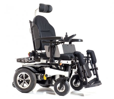 Кресло-коляска Ortonica Pulse 770 с электроприводом и регулировками наклона спинки, сидения и подножек