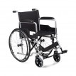 Кресло - коляска механическая Armed с ремнем безопасности, складная, подножки съемные, нагрузка 110 кг, из стали, 2500