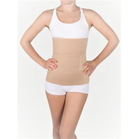 Бандаж Экотен послеоперационный абдоминальный, высотой 30см, цвет бежевый, OPT ПО-30