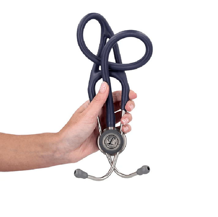 Стетоскоп Littmann Cardiology IV, двухканальная трубка цвет полночно-синий, двусторонняя головка цвет серебро, 69см, 6187C 