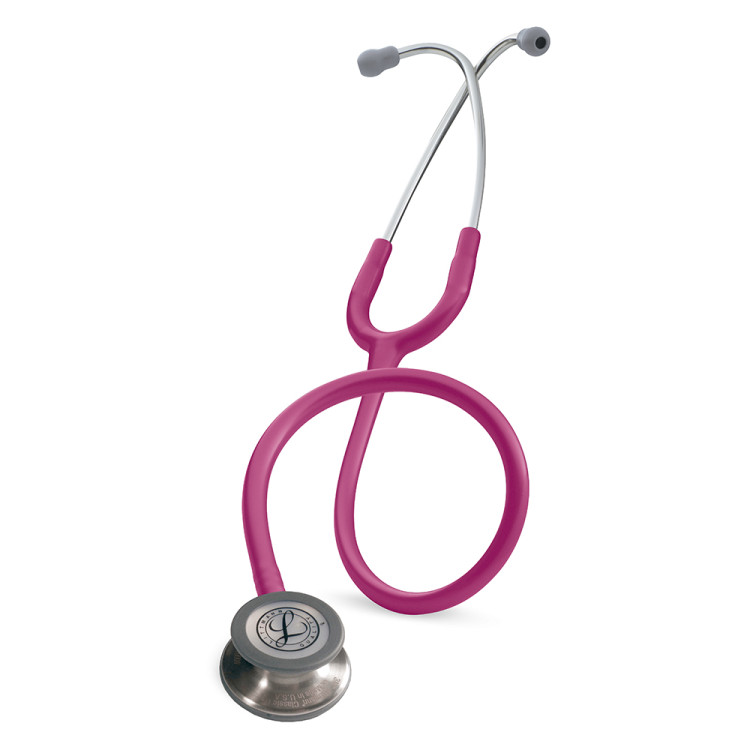 Стетоскоп Littmann Classic III двусторонняя головка высокой чувствительности и малиновой трубкой 69см, 5626