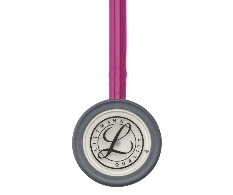 Стетоскоп Littmann Classic III двусторонняя головка высокой чувствительности и малиновой трубкой 69см, 5626