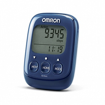 Шагомер электронный OMRON HJ-325-EB (синий)