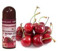 Помада гигиеническая Фруктовый поцелуй вишня, с экстрактом вишни и витамином Е, защищает, ухаживает, 3,5г