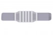 Корсет пояснично-крестцовый Ttoman Vip Tom-1012 полужесткий высотой 25см, серый