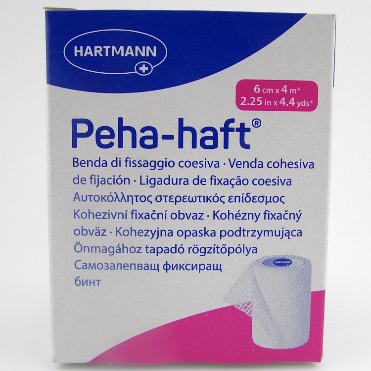 Бинт Peha-haft (Пеха Хафт) самофиксирующийся, размер 4м х6см, 300039