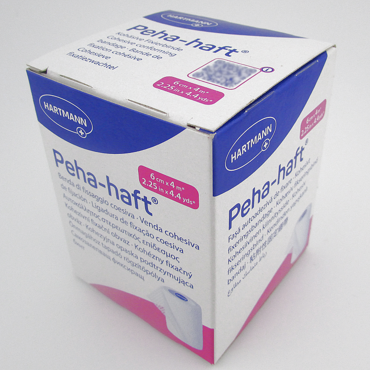 Бинт Peha-haft (Пеха Хафт) самофиксирующийся, размер 4м х6см, 300039