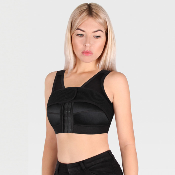 Бюстгальтер компрессионный трикотаж «LUOMMA IDEALISTA», послеоперационный, ID-600