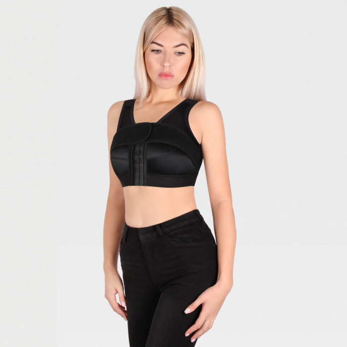 Бюстгальтер компрессионный трикотаж «LUOMMA IDEALISTA», послеоперационный, ID-600