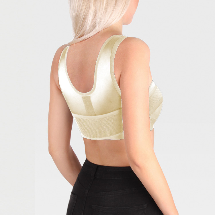 Бюстгальтер компрессионный трикотаж «LUOMMA IDEALISTA», послеоперационный, ID-600