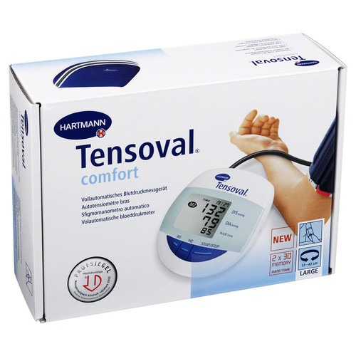 Тонометр автоматический на плечо Tensoval Comfort large (Тенсовал Комфорт Лардж) с большой манжетой 32-42см, 900184