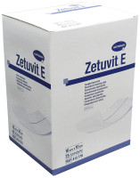 Повязка Zetuvit Е (Цетувит Е) сорбционная стерильная атравматичная проницаема для воздуха 10х10см в упаковке 25штук, 413770