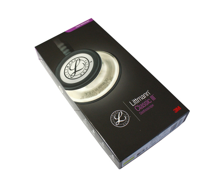 Стетоскоп Littmann Classic III с двусторонней головкой высокой чувствительности, трубка лимонно-лаймовая 69см, 5839