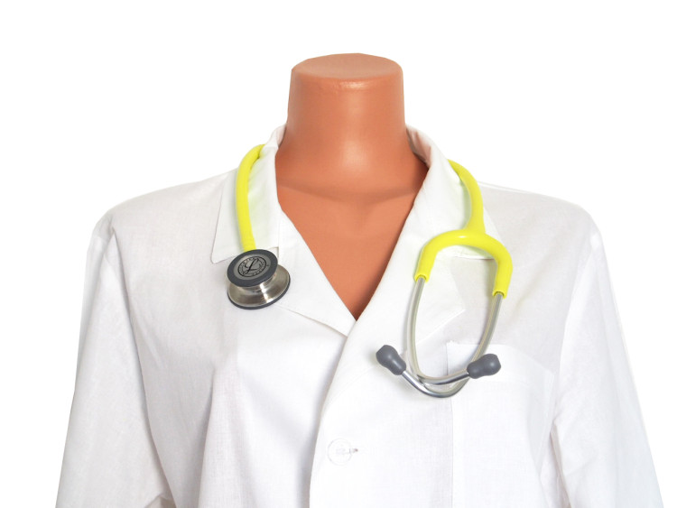 Стетоскоп Littmann Classic III с двусторонней головкой высокой чувствительности, трубка лимонно-лаймовая 69см, 5839