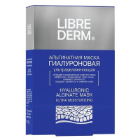 Маска гиалуроновая Либридерм / LibreDerm альгинатная, ультраувлажняющая, повышает эластичность кожи 30г, 5шт