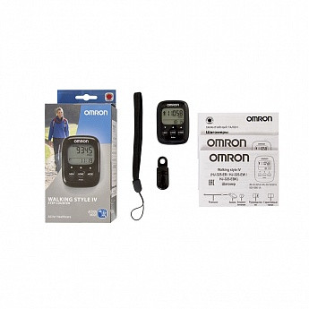 Шагомер электронный OMRON HJ-325-EBK (черный)