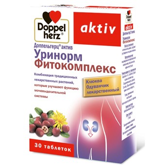 Препарат Доппельгерц актив уринорм, при заболеваниях почек, мочевого ...