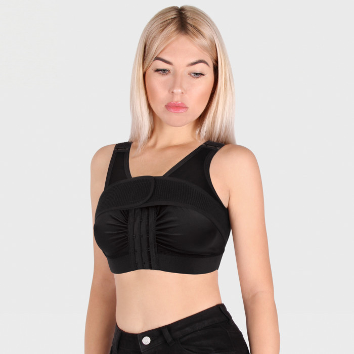 Бюстгальтер компрессионный трикотаж «LUOMMA IDEALISTA», послеоперационный, ID-601