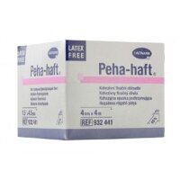 Бинт Peha-haft (Пеха Хафт) самофиксирующийся без латекса белый размером 4м х 4см, 932441