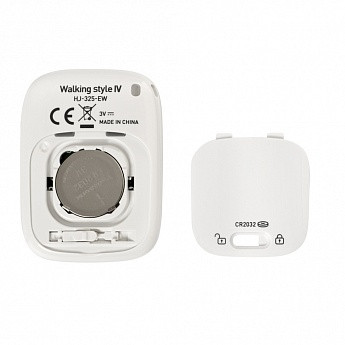 Шагомер электронный OMRON HJ-325-EW (белый)