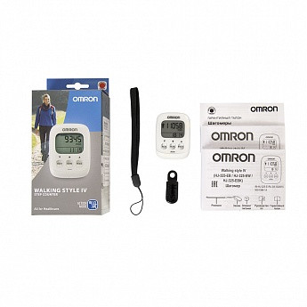 Шагомер электронный OMRON HJ-325-EW (белый)
