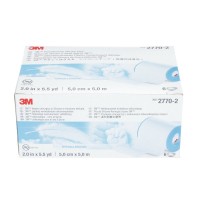 Пластырь 3М Kind Removal Silicone Tape фиксирующий для пациентов с чувствительной и нежной кожей размером 5смх5м, 2770-2