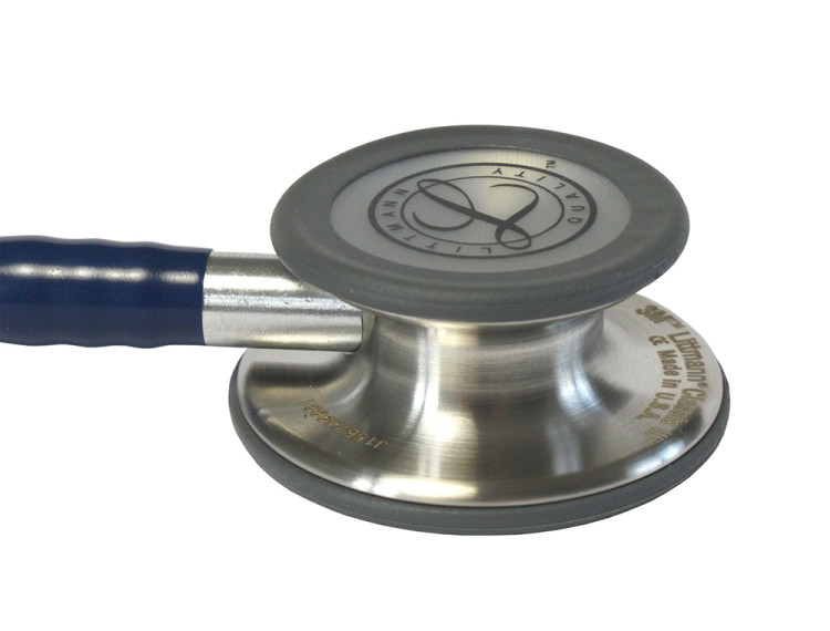 Стетоскоп Littmann Classic III, двусторонняя головка, высокая чувствительность, трубка темно - синего цвета, 69 см, 5622
