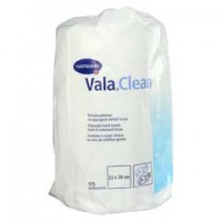 Салфетки Vala Clean roll (ВалаКлин ролл) одноразовые в рулоне, применяется после мытья рук, 992251